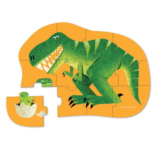 Crocodile Creek - 12 piece Mini FSC Kids Puzzle Just Hatched