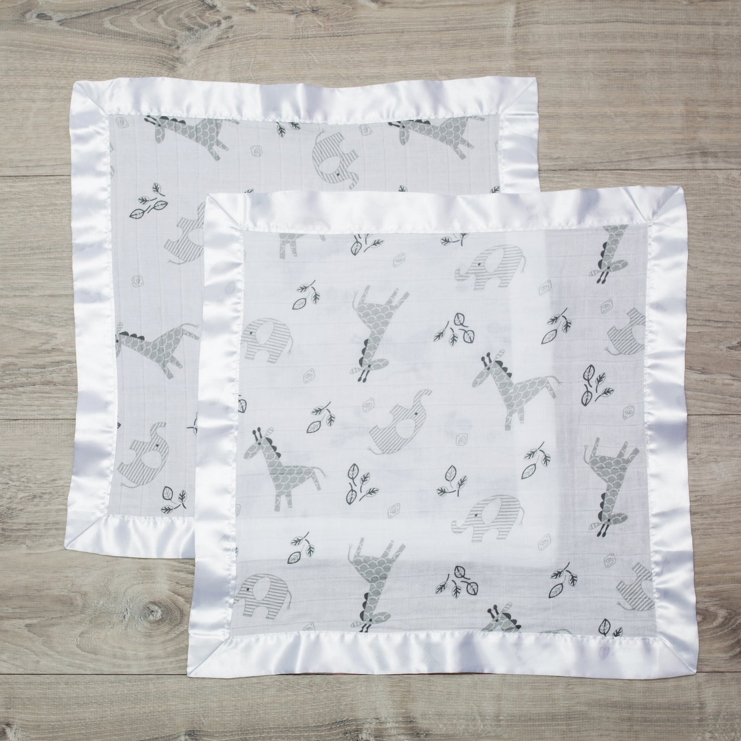 Lulujo - 2 Pack Muslin Security Comforter Blanket - Afrique