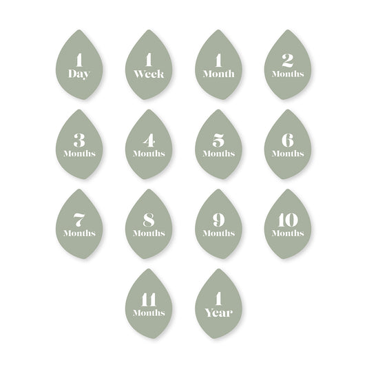 Lulujo - Single Cotton Swaddle & Cards Gift Set- Sweat As A Peach