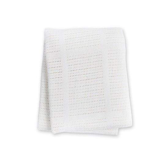 Lulujo - Cellular Blanket - White
