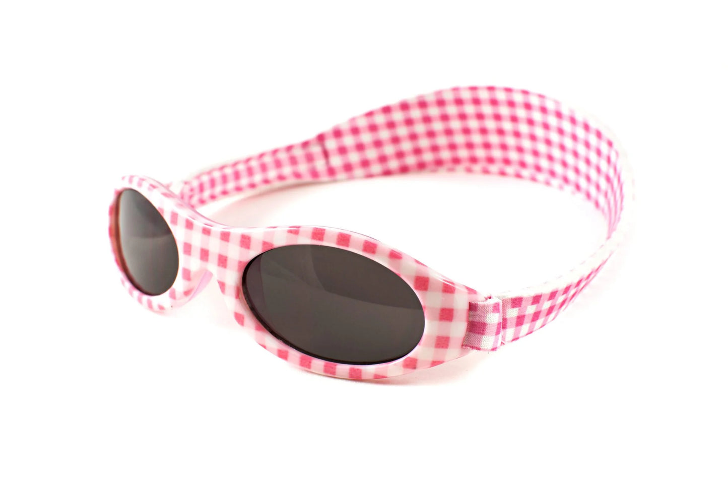 Baby Banz - Bubzee Wrap Around Sunglasses - Lily Pink Check 0-2 Years
