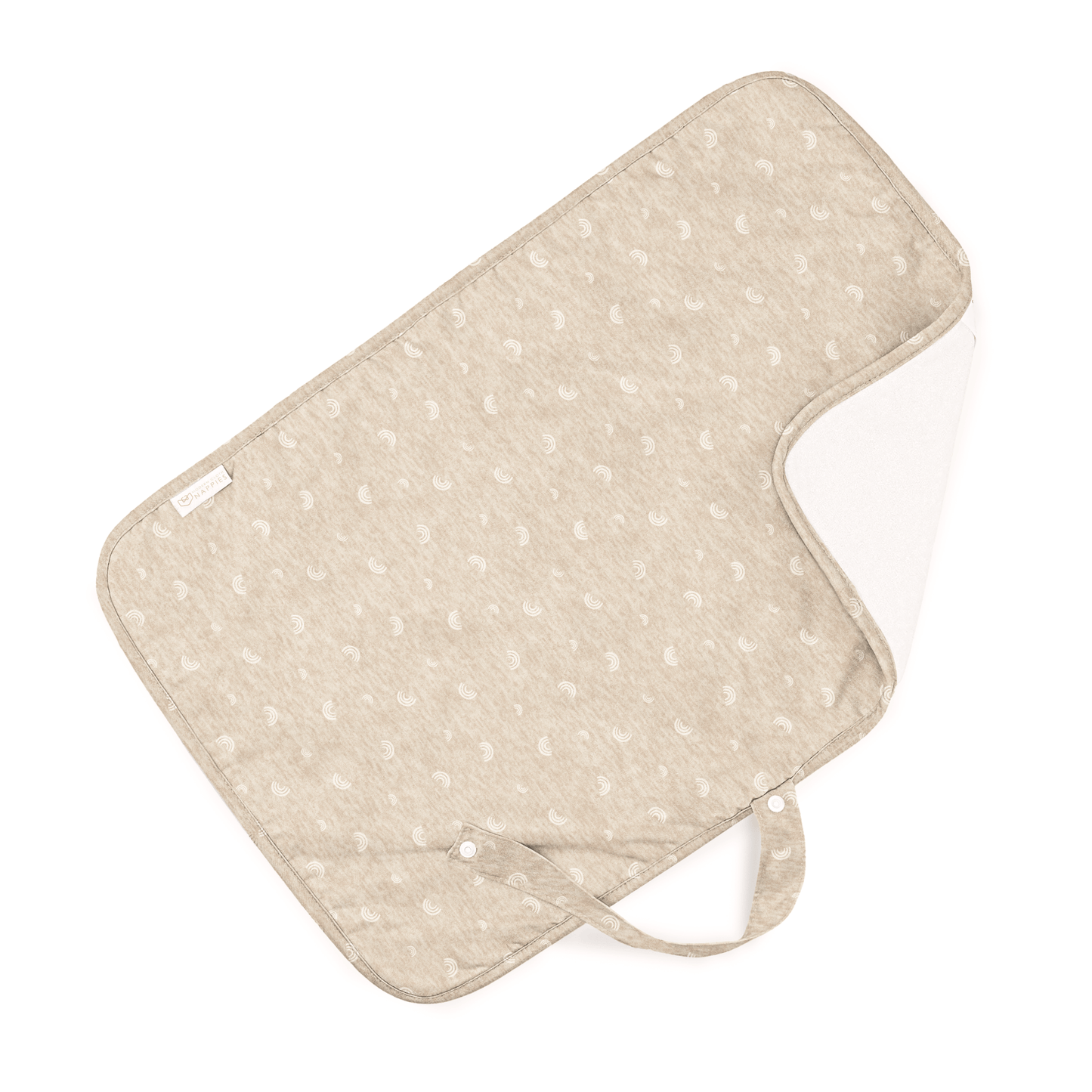 Modern Cloth Nappies - Baby Travel Changing Mats - Rainbow Oatmeal