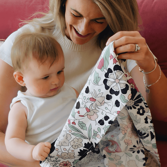 ETTA LOVES x LIBERTY – Sensory XL Muslin Swaddle - 5-12 months