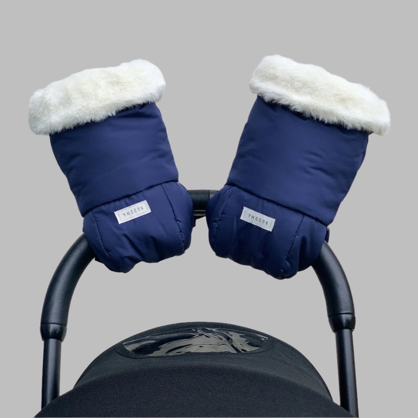 hUDOMA - Pram Gloves - Hudson Blue