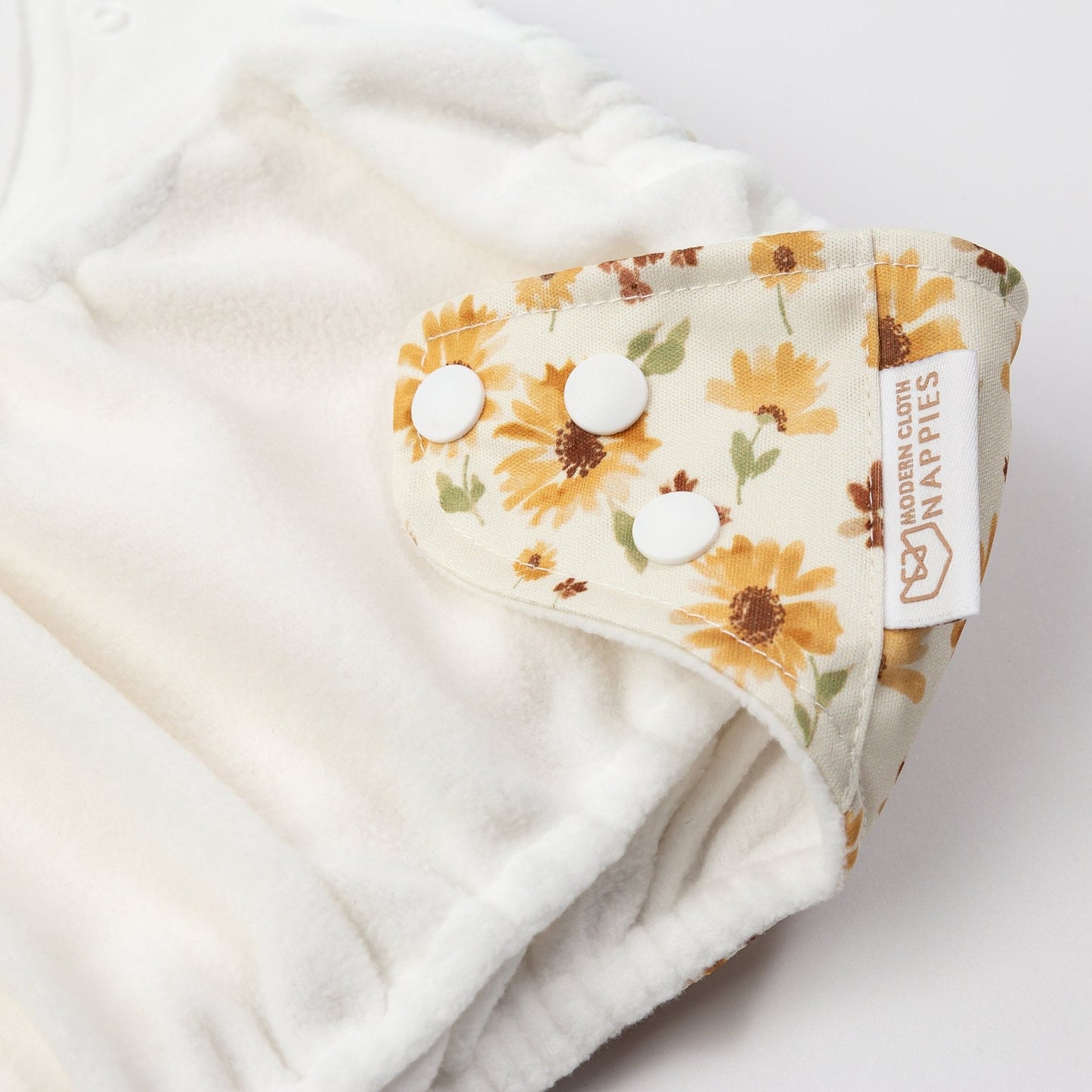 Modern Cloth Nappies - One Size All-In-One Reusable Cloth Nappy - Soft Sand