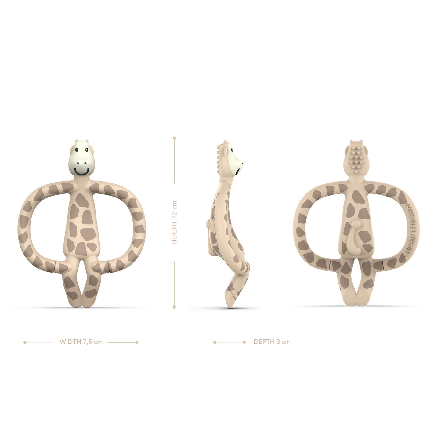 Matchstick Monkey - Gift Set Animal Teether/Muslin Giraffe