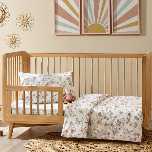 Kabode - Organic Cot Bed Bedding Set - Boho