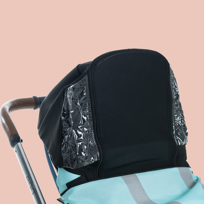BlinkyWarm - Universal All Season Buggy Rain Cover / Footmuff - Seafoam Blue