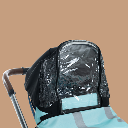 BlinkyWarm - Universal All Season Buggy Rain Cover / Footmuff - Seafoam Blue