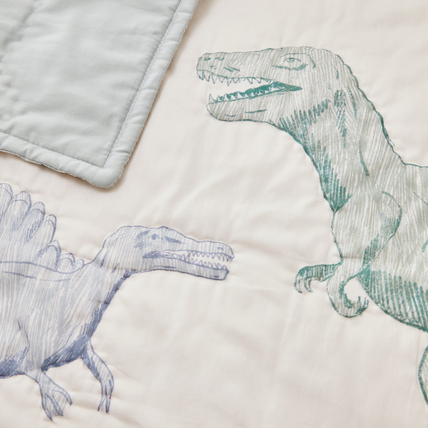 Kabode - Organic Cot Bed Quilt - Dino