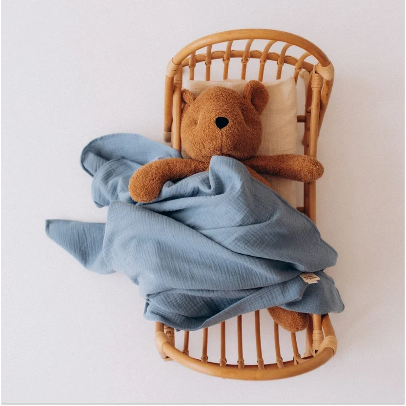ALMA - Organic Soft Toy - Teddy - Large - Caramel Brown