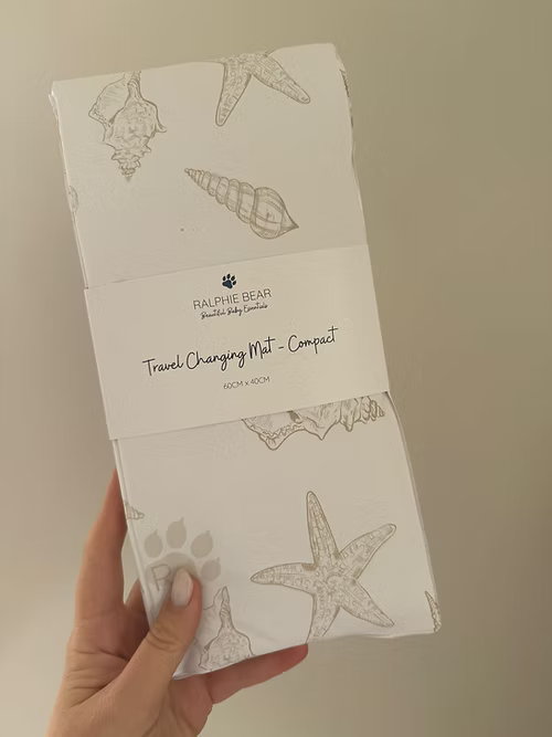 Ralphie Bear - Compact Travel Changing Mat