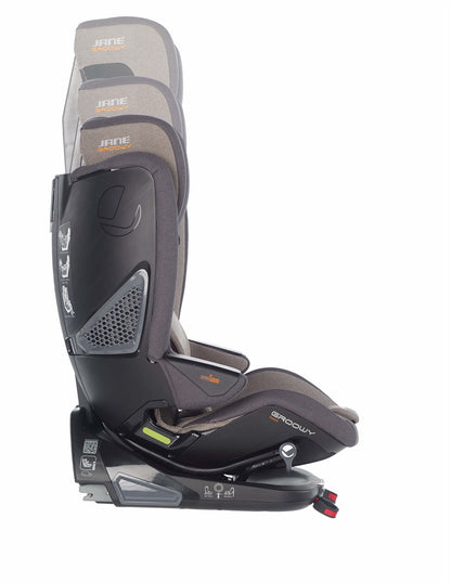 Jane Groowy i-Size Car Seat, 60-150cm, 9m-12 Years