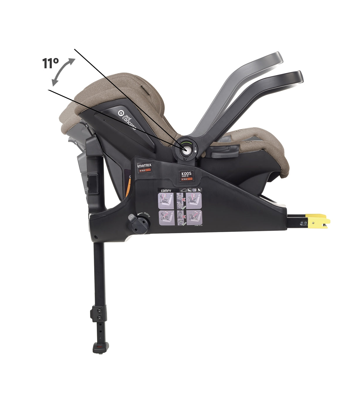 Jane Newel + Carrycot + Koos iSize R1 - 10 Piece Travel System Bundle