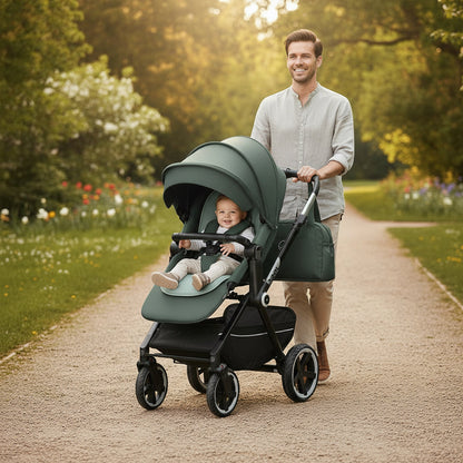 Jane Crosslight-3 + Sweet + Koos iSize, 10 Piece Travel System Bundle