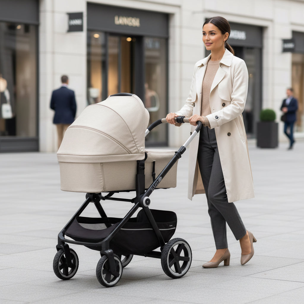 Jane Crosslight-3 + Sweet + Koos iSize, 10 Piece Travel System Bundle