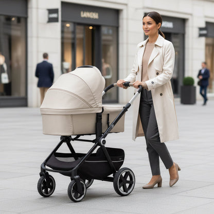 Jane Crosslight-3 + Sweet + Koos iSize, 10 Piece Travel System Bundle