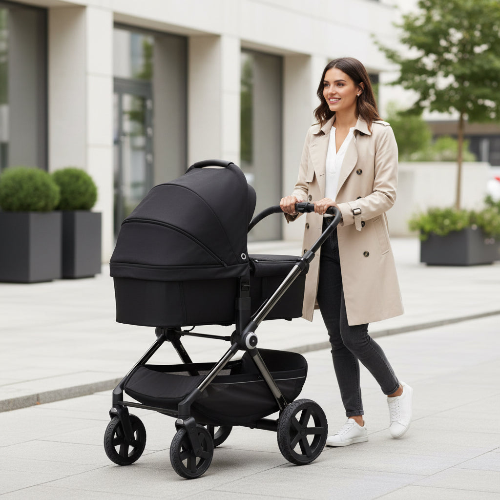 Jane Crosslight-3 + Sweet + Koos iSize, 10 Piece Travel System Bundle