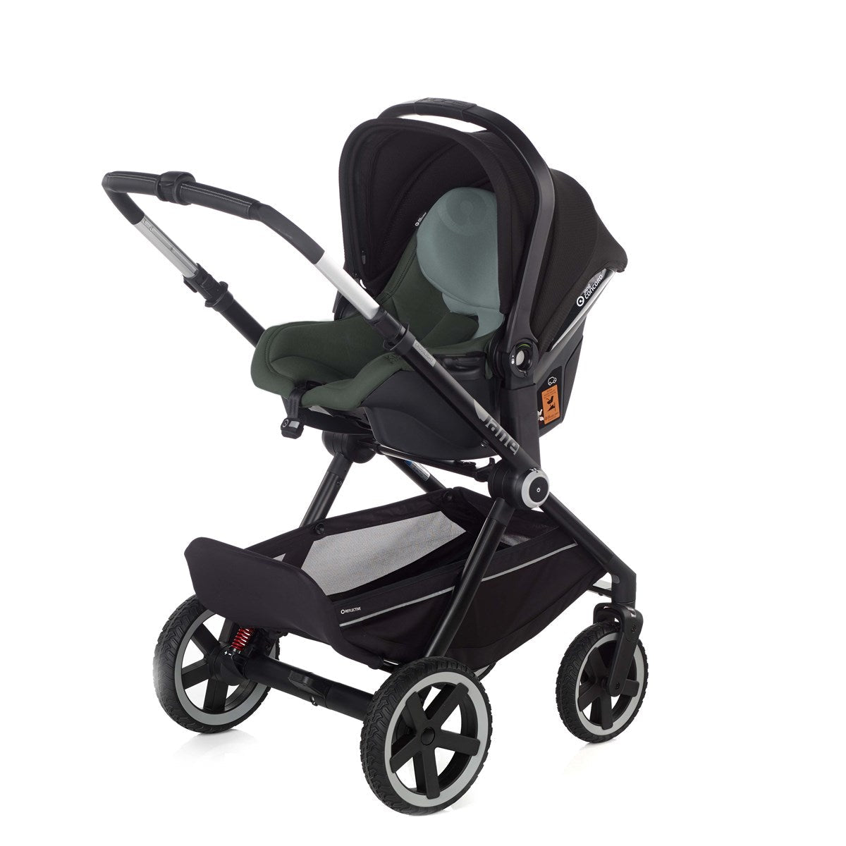 Jane Crosslight-3 + Sweet + Koos iSize, 10 Piece Travel System Bundle