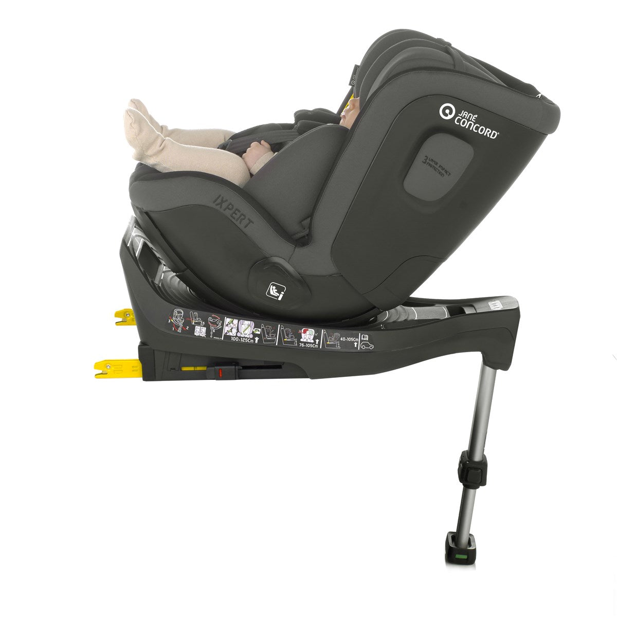 Jane iXpert 360° Swivel i-Size Car Seat 40-105cm, 0-4 Years