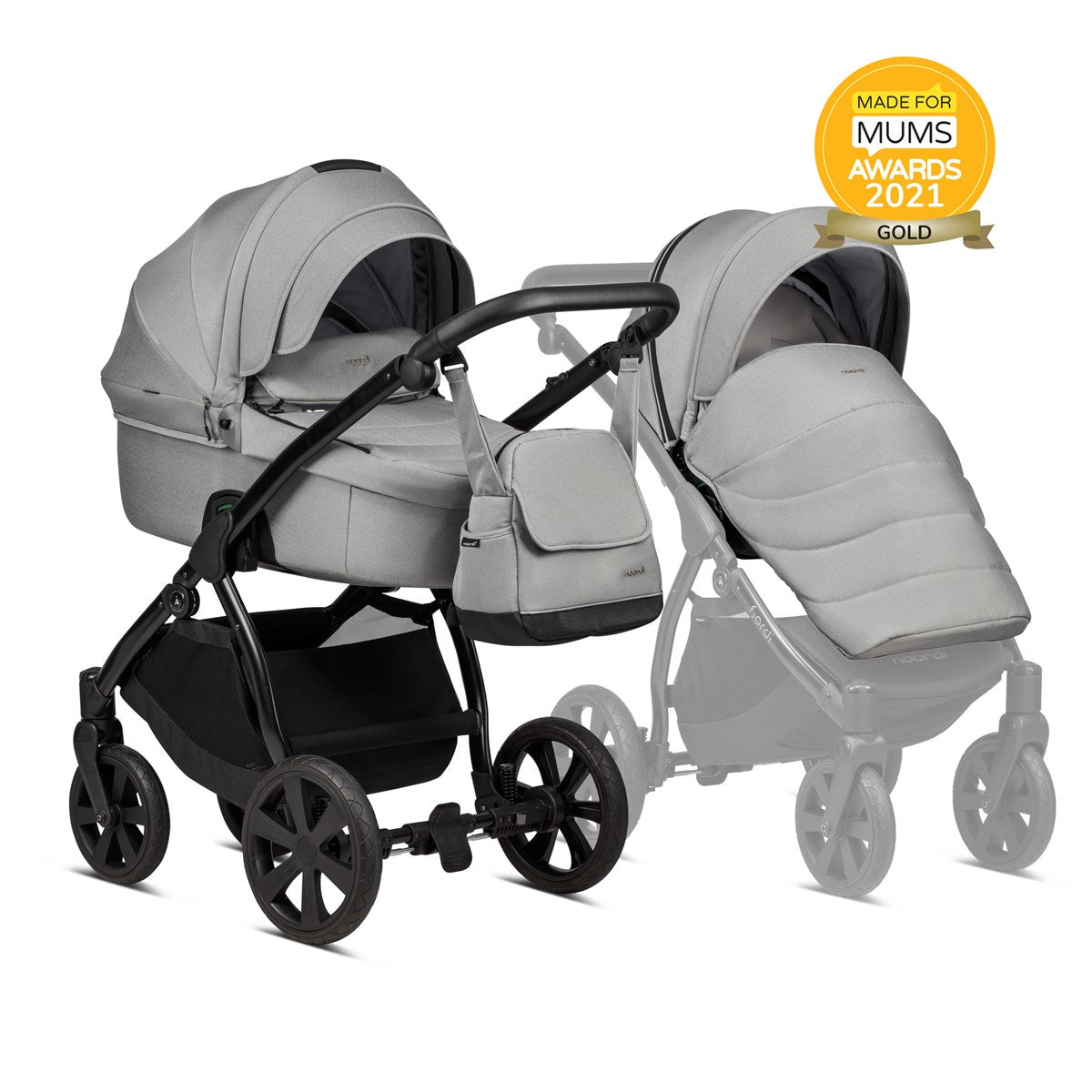 Noordi Fjordi V1 - 3in1 Travel System with Travel Carrier i-Size Car Seat