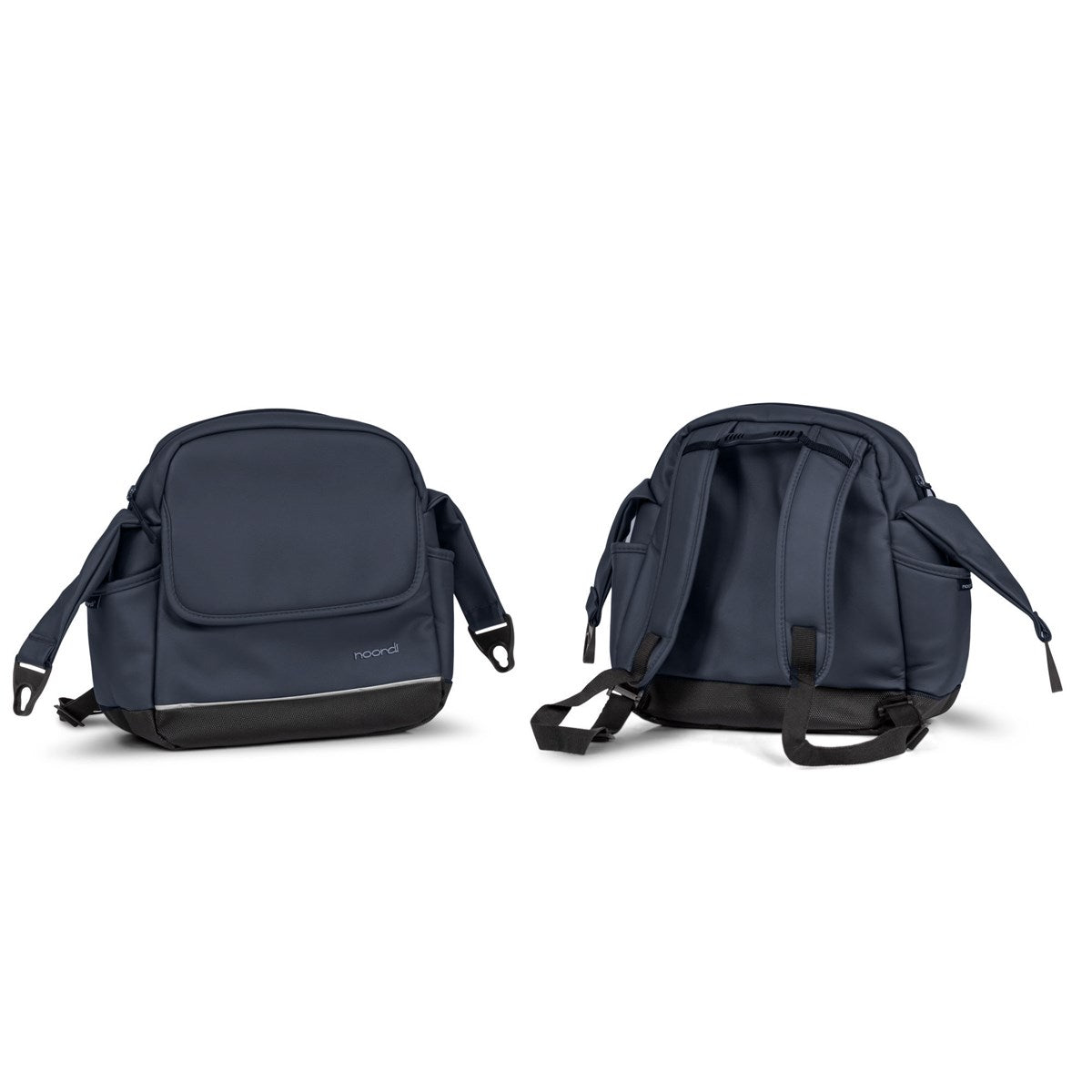 Noordi Fjordi V1 Leather 3-in-1 Travel System – Eco-Leather Pram with ThermoCot™ & i-Size Car Seat