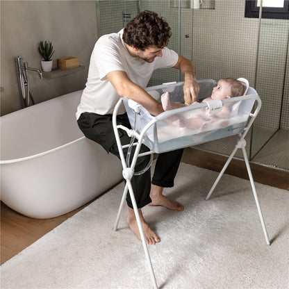 Jane Oasis Folding Bathtub, Pale