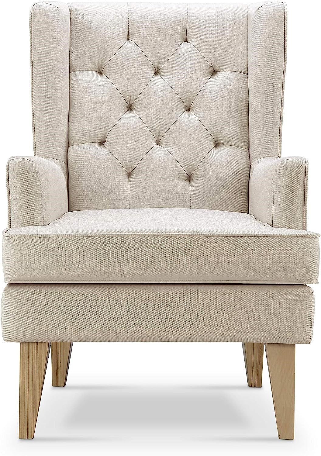 Johnston's Soothe Easy Deluxe Nursing Chair & Rocker with Foot Stool – Convertible Feeding Chair