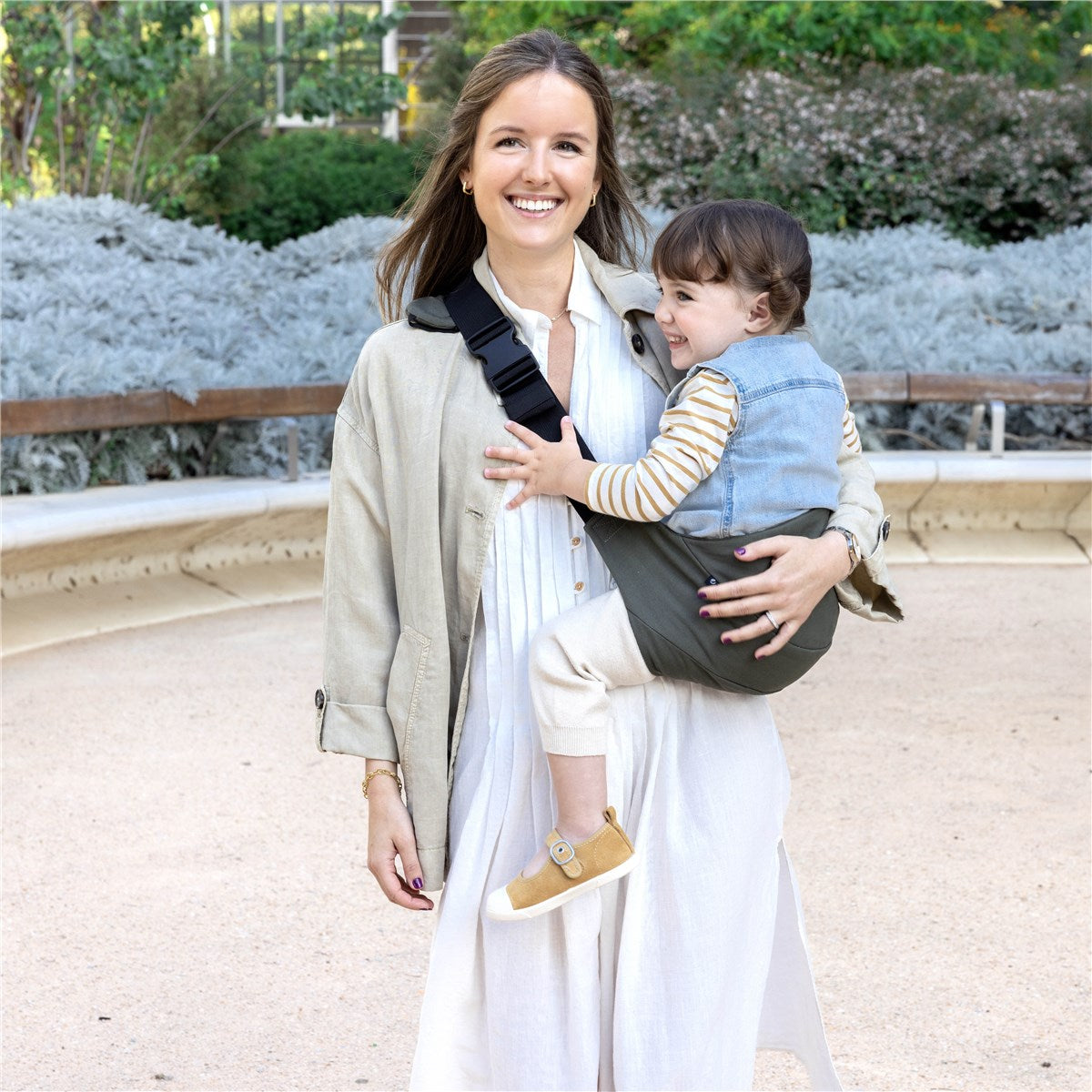 Jane Catch Lightweight Hip Baby Carrier, Sesame
