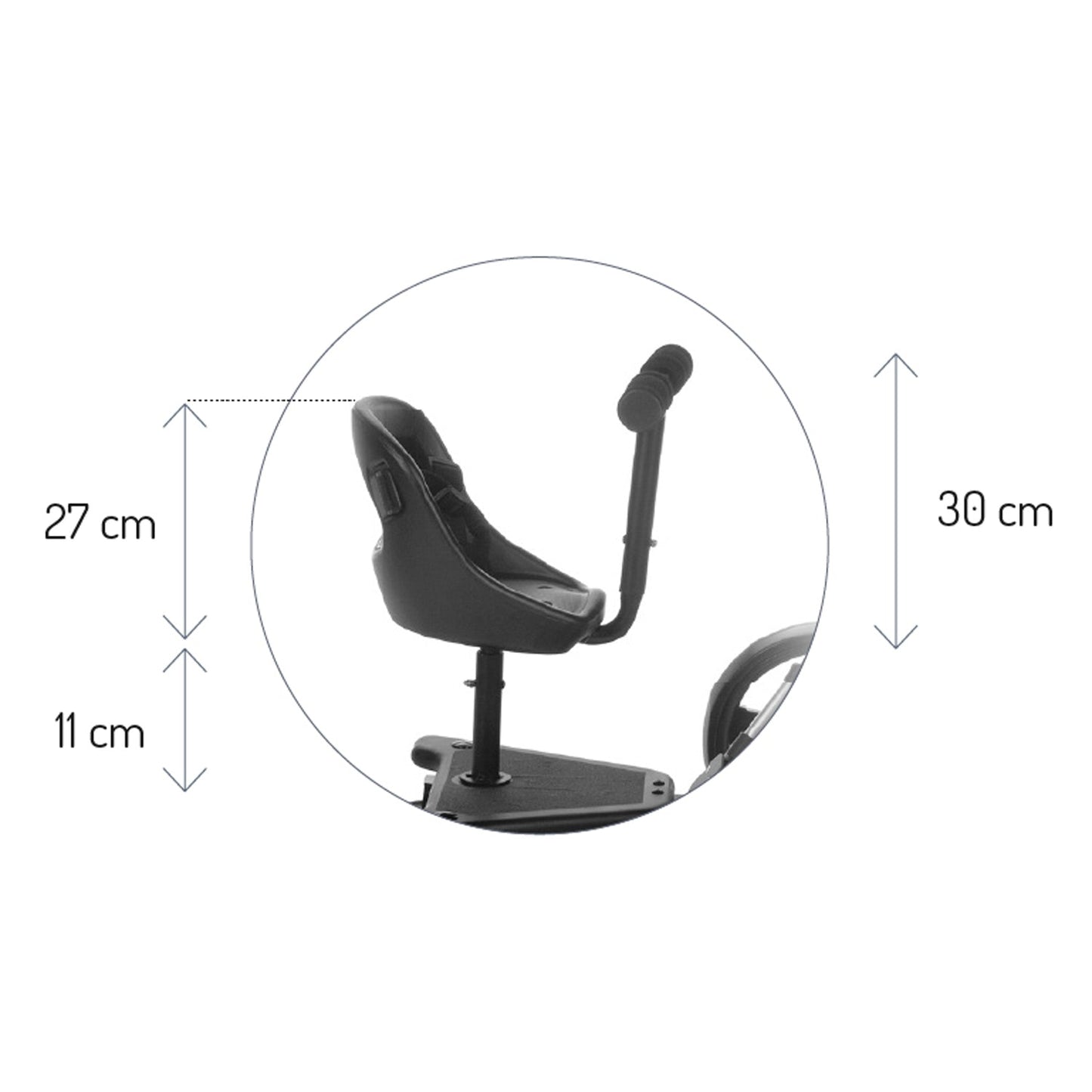 Be Cool Skate + Seat, Universal Rider platform