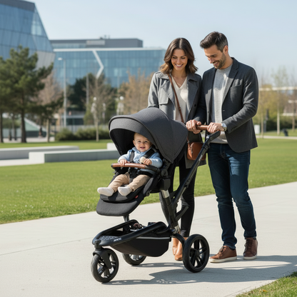 Jané Trider Lie-Flat 360 Family Car Seat Bundle