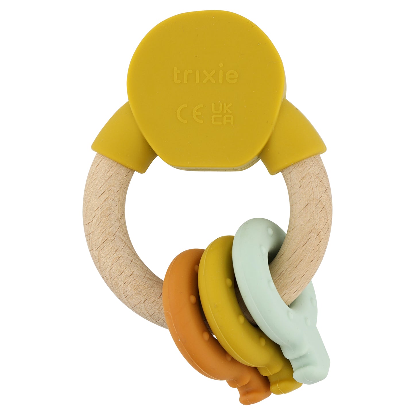Trixie - Wooden Silicone Activity Ring