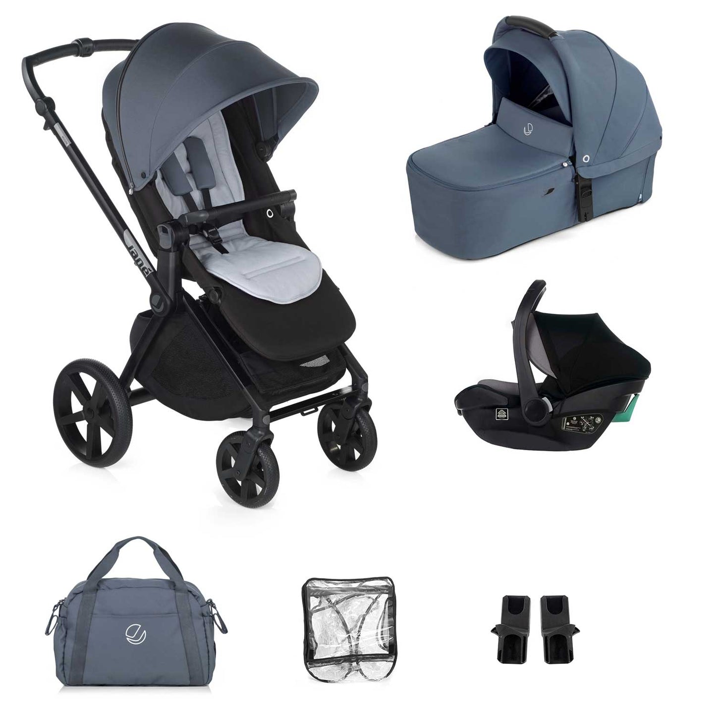 Jane Muum-4 Travel Carrier Car Seat Bundle
