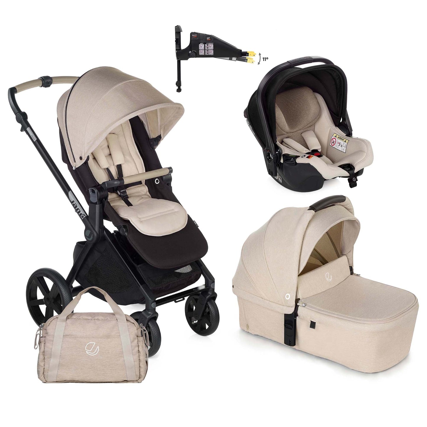 Jane Muum-4 + Sweet + Koos iSize 3in1 travel system
