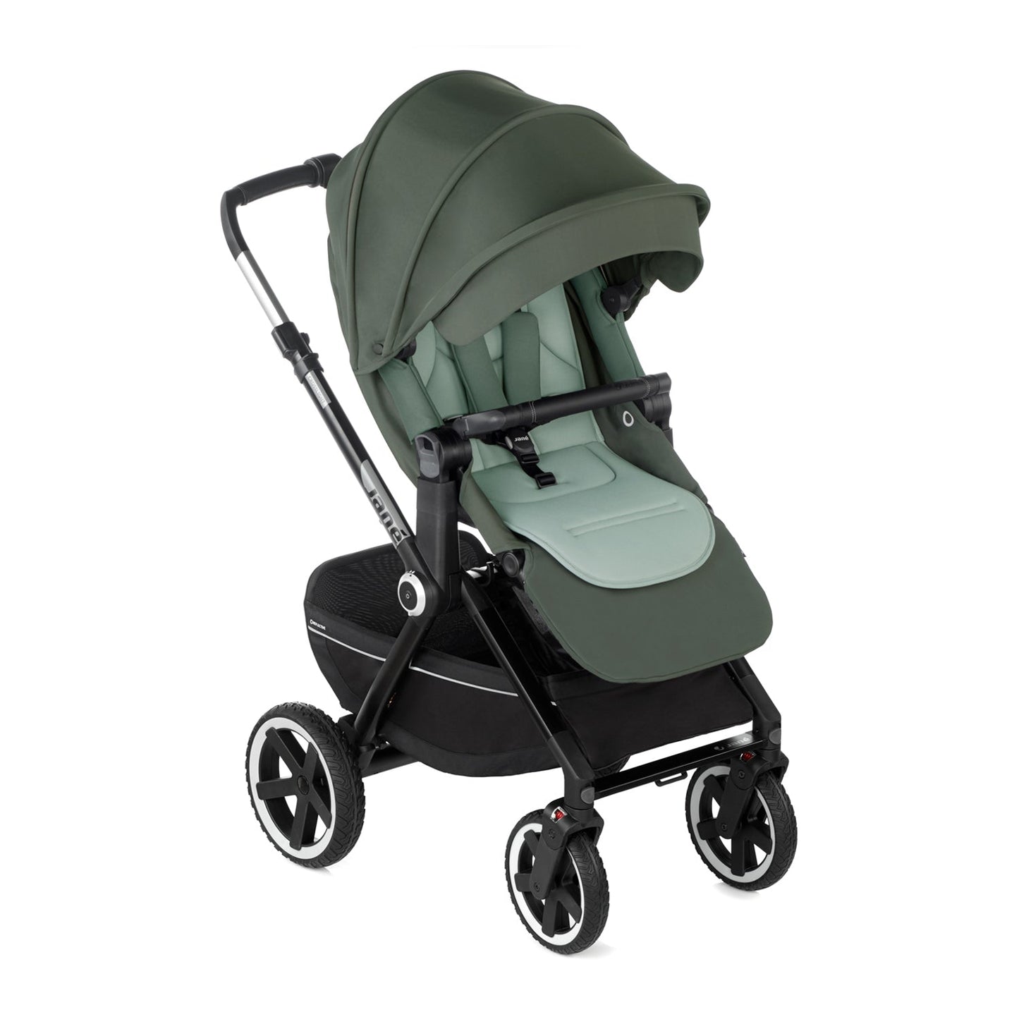 Jane Crosslight 3 + Kombibaby 360 Lie-Flat Car Seat Travel System