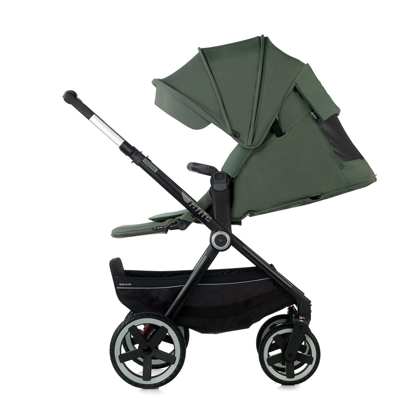 Jane Crosslight 3 + Kombibaby 360 Lie-Flat Car Seat Travel System