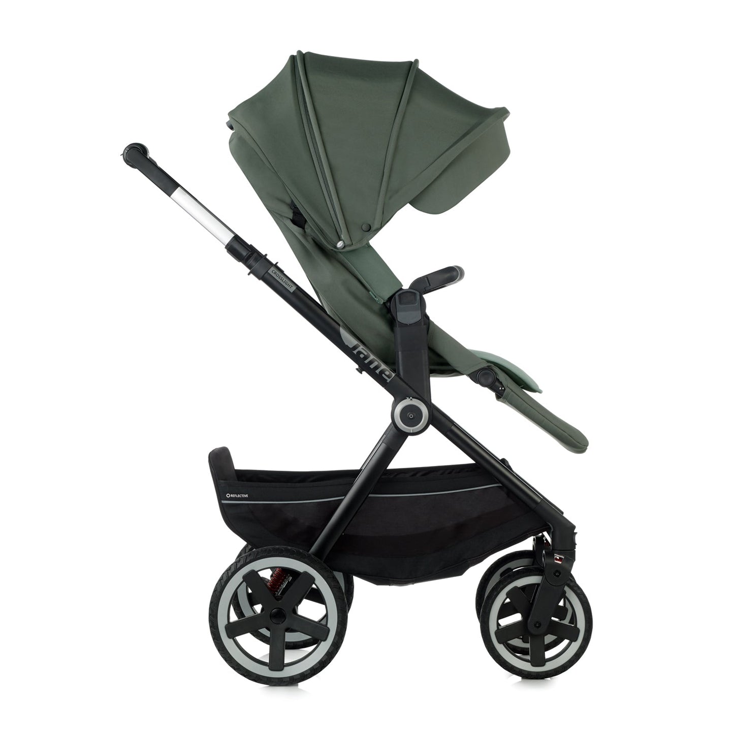 Jane Crosslight 3 + Kombibaby 360 Lie-Flat Car Seat Travel System