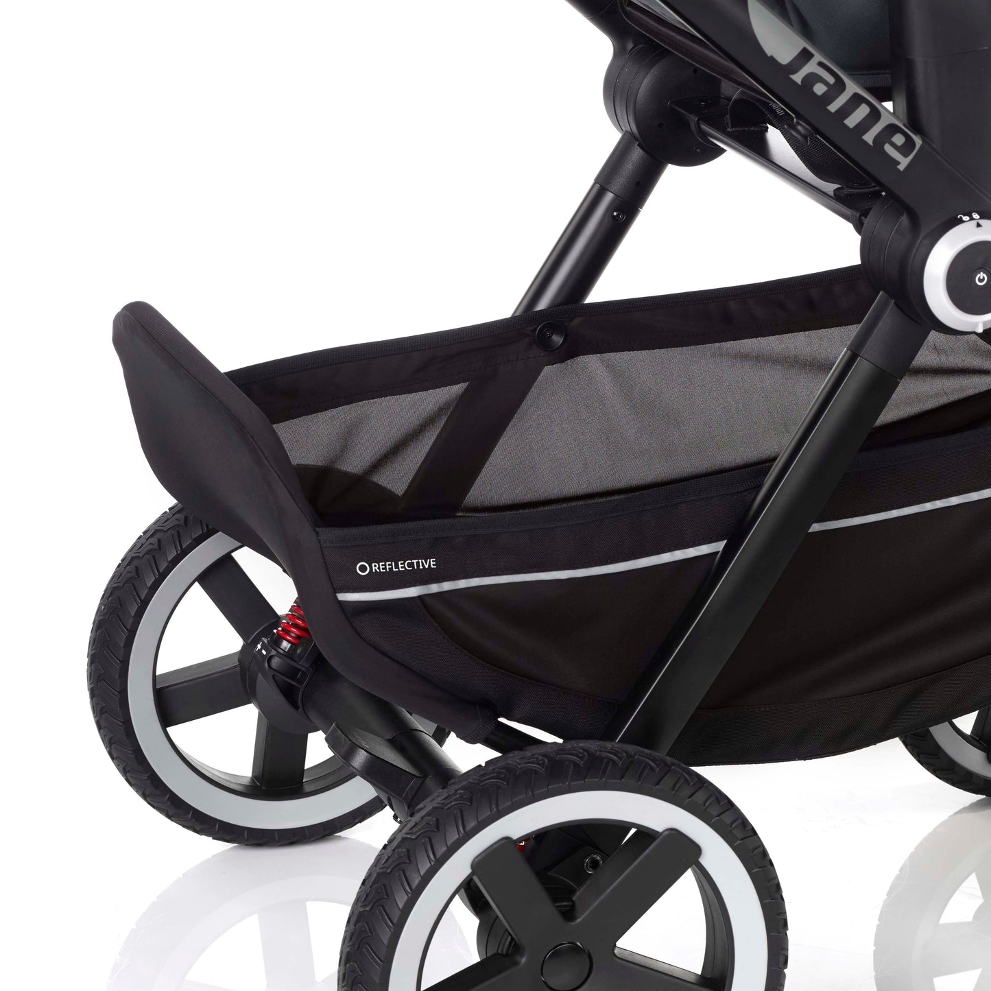 Jane Crosslight 3 + Kombibaby 360 Lie-Flat Car Seat Travel System