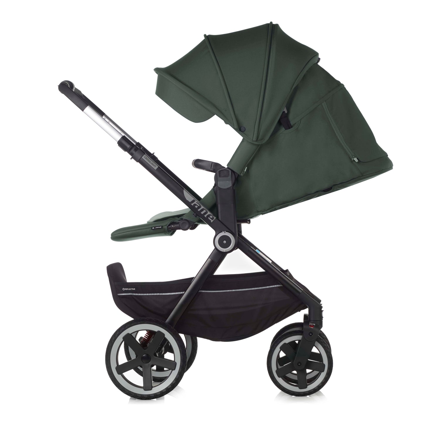 Jane Crosslight-3 + Sweet + Koos iSize, 10 Piece Travel System Bundle