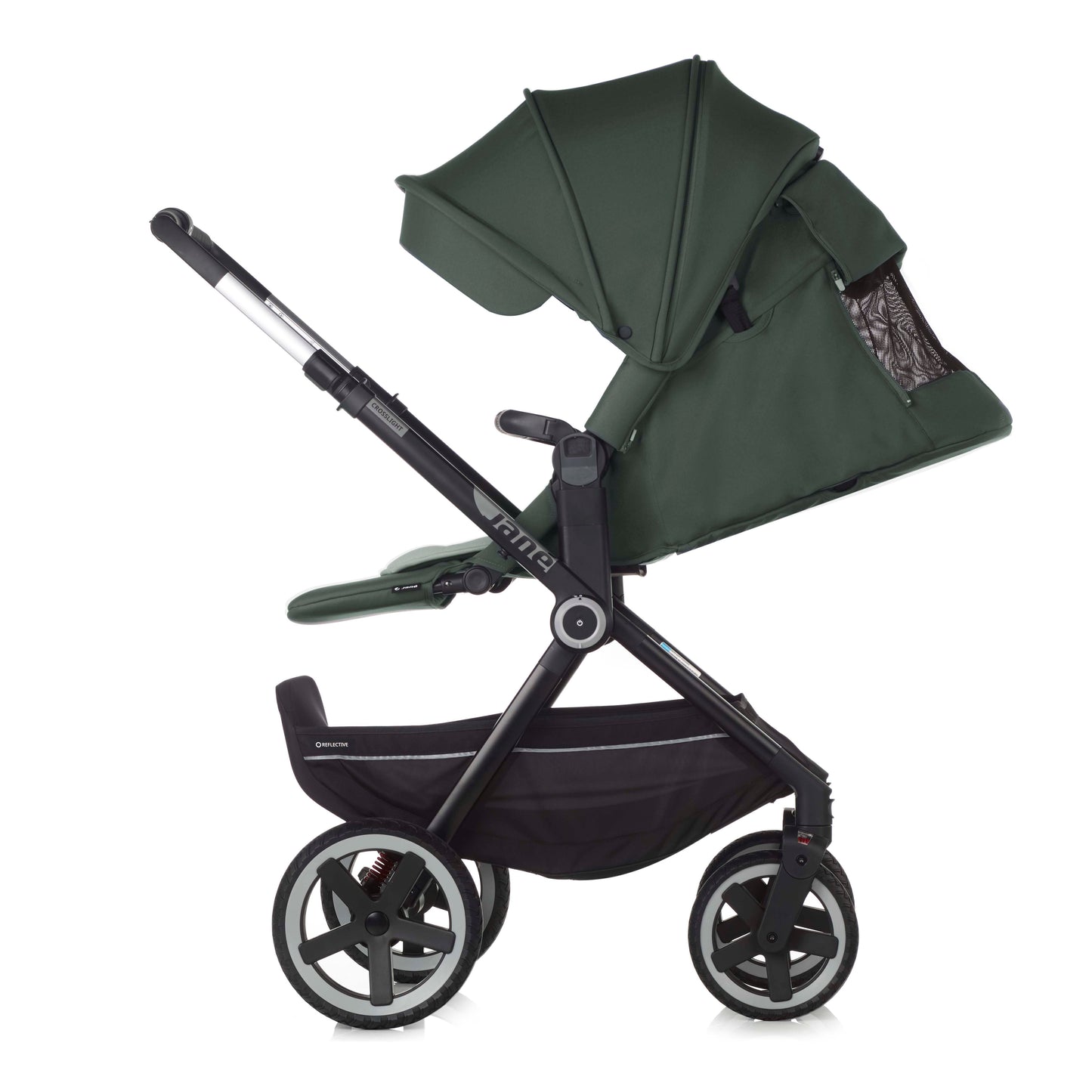 Jane Crosslight-3 + Sweet + Koos iSize, 10 Piece Travel System Bundle