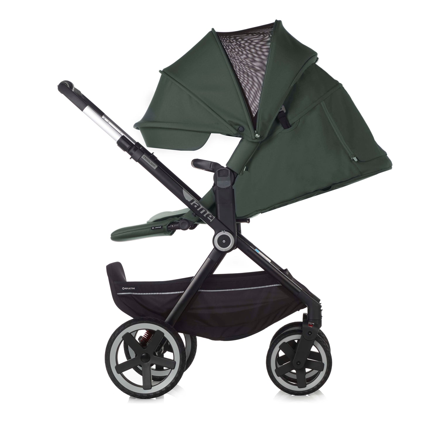 Jane Crosslight-3 + Sweet + Koos iSize, 10 Piece Travel System Bundle