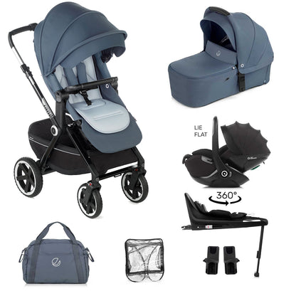 Jane Crosslight 3 + Kombibaby 360 Lie-Flat Car Seat Travel System