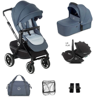 Jane Crosslight 3 + Kombibaby 360 Lie-Flat Car Seat Travel System