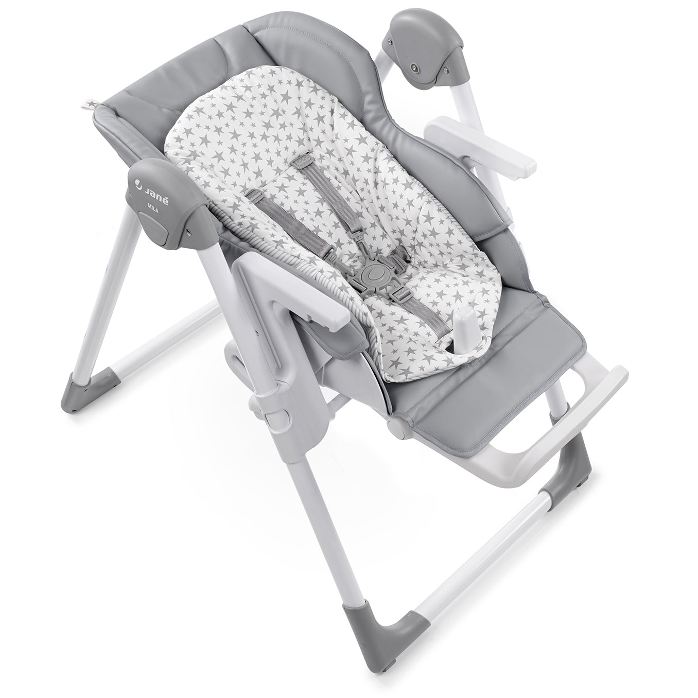 Jane Mila Leatherette Highchair, Star