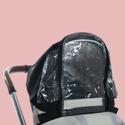 BlinkyWarm - Universal All Season Buggy Rain Cover / Footmuff - Milk White