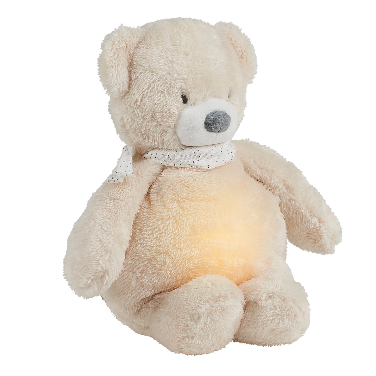 Nattou - Sleepy Bear Cuddly Nightlight - Beige
