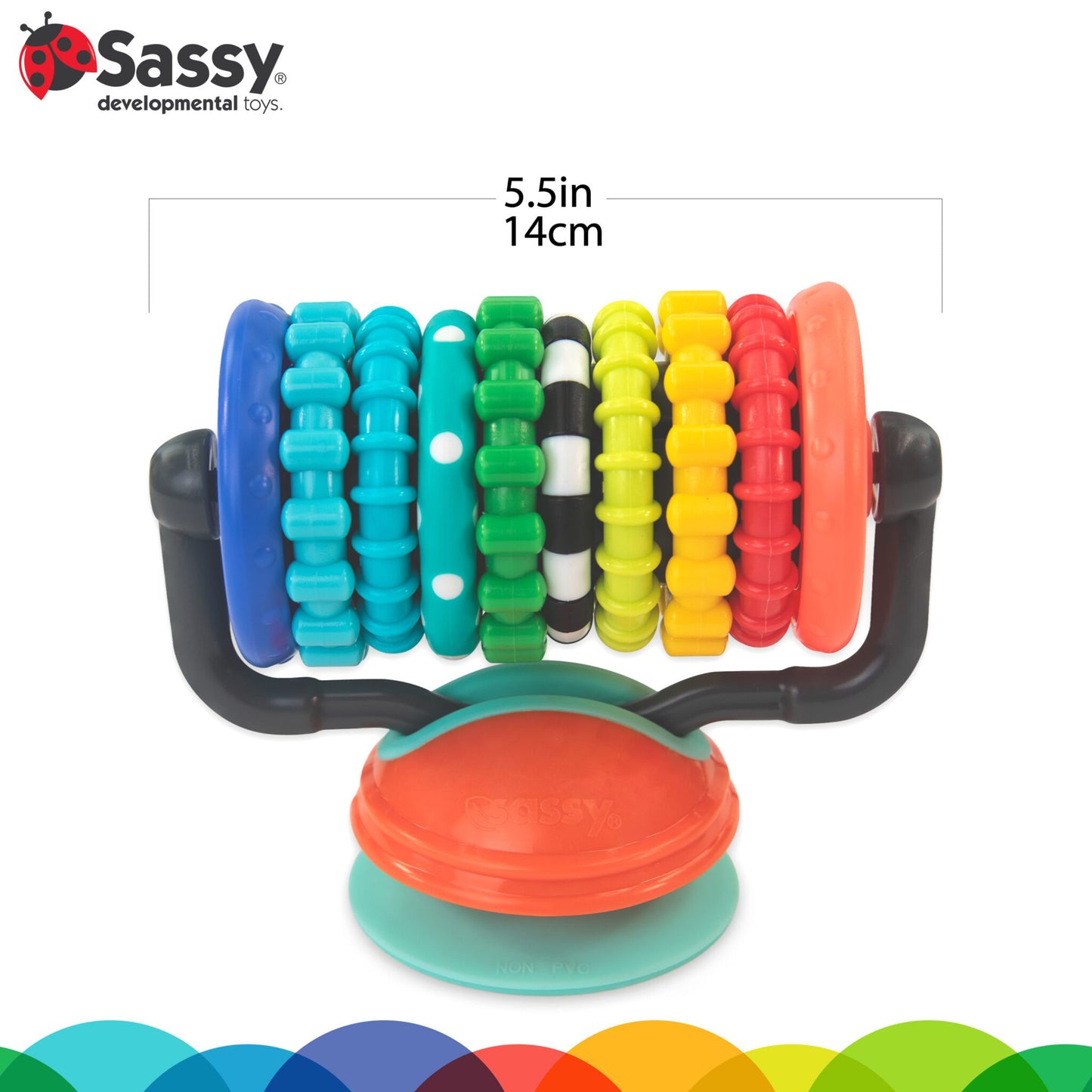Sassy - Eco Spinning Rings Tray Toy