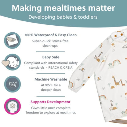 Bibado - Long Sleeve Coverall Weaning Bib
