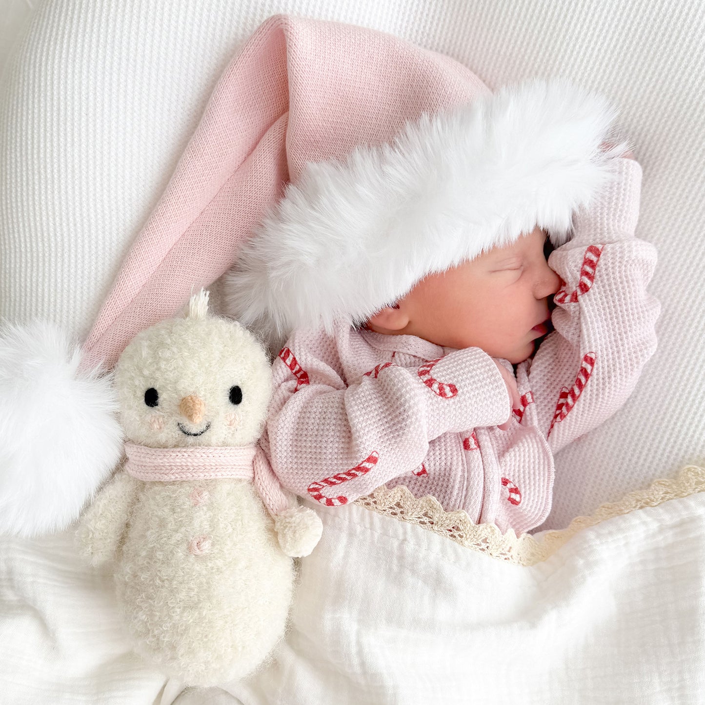 Baby Animal Collection - Baby Snowman - Blush