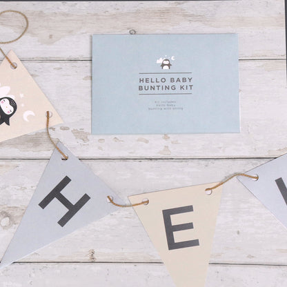 'Hello Baby' Bunting Kit